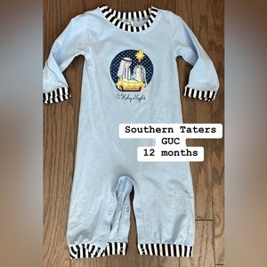 • SOLD • O Holy Night Christmas Romper